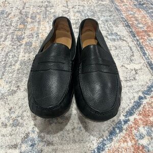 Cole Haan Black Leather Men's Driving Moccasin Loafers 13